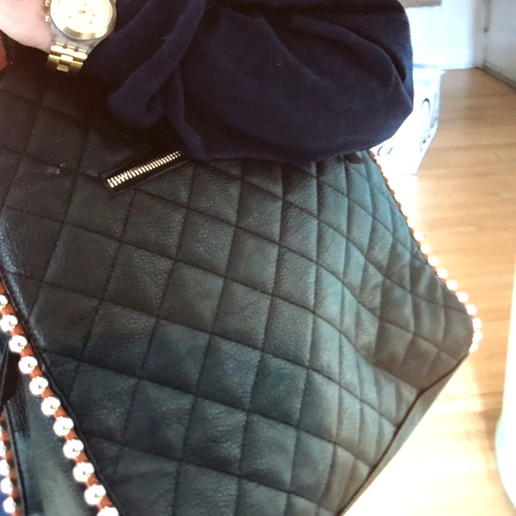 Navy Blue Big Buddha Georgie Handbag - Picture 2 of 12